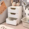 Caixa de armazenamento de mesa, organizador de cosméticos tipo gaveta, prateleira para material escolar e itens diversos de dormitório estudantil, organizador de mesa