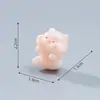 Oveja Capibara Linda Recostada Figura de Animal Pequeño Gránulos Lindos Accesorios Decorativos diy Soporte para Escritorio de Coche Adorno Pequeño