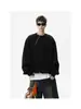 Sudadera Americana Media Cremallera para Hombre Primavera y Otoño Marca de Tendencia Diseño Top Básico de Manga Larga High Street Versátil Cuello Redondo