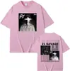 2025 Nueva Camiseta de Manga Corta con Estampado de Patrón y Cuello Redondo Suministro Directo para Hombres y Mujeres 2