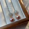 Pendientes Colgantes de Nueva Tendencia Populares Transfronterizos Diseño Simple de Alta Gama Pendientes Clásicos Pendientes Versátiles Elegantes Literarios