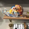 Molde de gesso vertical Bo diy 3D animal tridimensional grande caracol molde de silicone resina epóxi joias ornamentos