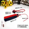 Borla auspiciosa de dos colores borla china borla colgante hecho a mano DIY