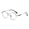 Montura de gafas titanio puro F61013 montura redonda pequeña 48 tendencia masculina Joker estudiantes de literatura y arte japoneses estilo extranjero suministro directo de fábrica