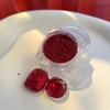 Enfeites de Nail Art de Ano Novo Vermelho Grandes Lantejoulas Flash Noiva Mágica Espelho Pó Glitter Pó Enfeites de Unhas