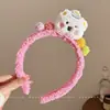 Diadema de Peluche Antideslizante Linda para Lavado de Cara 2026 Nuevo Estilo Diadema para Mujeres Aplicación de Mascarilla Goma para el Pelo Pinza para el Pelo Tocado
