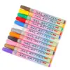 Celebridad de Internet Nuevo Arte de Uñas Graffiti Pluma DIY Secado Rápido Impermeable Uña Marcador Acrílico Sin Curado UV