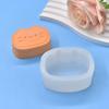 Molde de silicona para modelado de música de pellizco de cara de gato