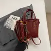 Bolso Cubo Casual Vintage Shuai Mi Jia para Mujer, Bolso de Hombro de Moda Tendencia Otoño 2026, Bolso de Mujer Estilo Coreano
