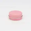 Pote de Alumínio de 20ml com Tampa Redonda de Alumínio Rosqueável, Pote de Alumínio Selado de Grau Alimentício para Creme e Pomada, Caixa Vazia para Embalagem de Pomada de Losna