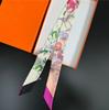 120cm * 5cm cadena de amor extendida nueva cinta decorativa para atar bolso para mujer bufanda pequeña cinta para el cabello bufanda de cinta