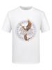 Camiseta de manga corta para hombre Double Eagle nueva de cuello redondo ropa básica de talla grande verano marca de moda camiseta de media manga ropa de hombre