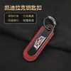 Chaveiro de Carro BMW Mercedes-Benz Audi Fibra de Carbono Real Metal Logo Pingente Decorativo de Chave Corrente de Chaveiro para Homens e Mulheres