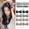 Mini Presilha de Cabelo Laço com Strass K9 de Alta Qualidade Presilha Lateral Nova Pequena Presilha de Cabelo com Strass Bico de Pato Namorada