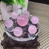 Ornamentos de Cristal Natural em Formato de Sete Estrelas, Bolas de Cristal, Ornamentos Feng Shui para Mesa de Escritório em Casa, Presentes Artesanais Atacado
