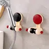 Suporte para Chuveiro com Ventosa, Rack de Chuveiro Doméstico Móvel, Base Ajustável para Chuveiro, Instalação Sem Furos, Armazenamento