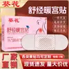 Adesivo Calmante de Girassol para Menstruação, Adesivo Aquecedor de Artemísia, Adesivo Térmico de Leonotis, Adesivo Herbal para Alívio da Dor Menstrual
