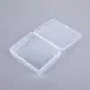 12.5 Caixa Plástica Transparente Retangular Caixa de Protetor Auricular Caixa de Armazenamento de Joias Caixa de Peças Sobressalentes Caixa de Contas para Joias Caixa de Equipamentos de Pesca