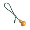 Colgante de Calabaza Pequeña Natural Artesanal, Llavero para Coche para Hombre y Mujer, Llavero Creativo de la Suerte y Seguro, Decoración para Bolso