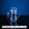Tetera de Acrílico para PC de Agua Fría Olla para Bebidas de Restaurante Olla para Jugos Olla para Cerveza Dispensador de Vino de Plástico Resistente a Altas Temperaturas