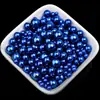 Cuentas Redondas de Plástico tipo Burbuja, Accesorios de Relleno para Cuentas de 2 mm a 30 mm, Perlas Imitación de ABS No Porosas para Zapatos, Bolsas, Ropa y Accesorios para el Cabello