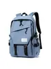 Mochila casual simple Zeyue, gran capacidad, adecuada para estudiantes tanto masculinos como femeninos, mochila moderna y a la moda, disponible en varios colores