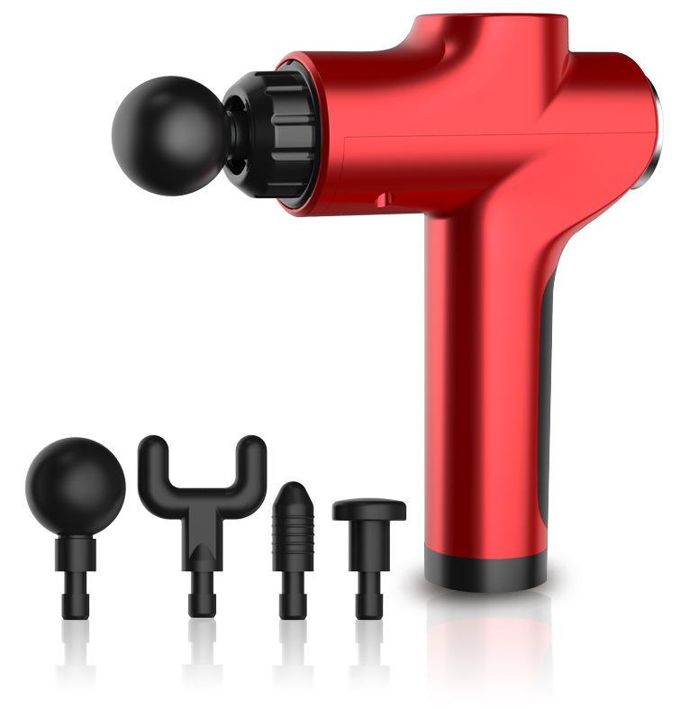 筋膜枪深层肌肉放松神器电动静音按摩颈膜枪震动健身抢器材家用-