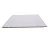 Techo de PVC con fuelle 7mm * 25cm blanco plano acristalado acabado integrado techo impresión blanco