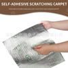 Estante trepador para gatos transfronterizo, alfombrilla autoadhesiva para suelo de alfombra, rascador para gatos, cubierta protectora recortable para sofá de gato