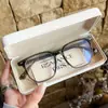 Armazones para Gafas de Prescripción Ultra Ligeros de Marco Grande en Color Té Frío para Mujer, con un Aspecto de Alta Gama que Hace que el Rostro Parezca Más Delgado, Se Pueden Montar con Lentes de Prescripción y Lentes Bloqueadores de Luz Azul