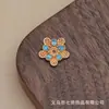 Accesorios de Aleación de Flor Pequeña Recubrimiento Electrostático Retención de Color Colgante DIY Estilo Antiguo Pasador Accesorios Ornamentales Fuente Fabricante Venta al por Mayor Directa