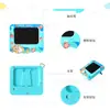 Mini Quadro de Rabiscos Chaveiro Desenho Infantil Quadro de Rabiscos Fofo Pingente de Mochila Escolar Presente Criativo de Descompressão Atacado