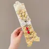 Cuerda para el pelo de estrella pequeña de alta elasticidad Banda de goma para atar trenzas pequeñas de pío Accesorios para la cabeza Banda elástica para la cabeza de niños Nueva 2025