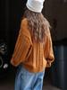 Louvre Otoño e Invierno Nuevo Estilo Coreano Ins Suéter Holgado Adelgazante Suave Grueso Top para Mujer