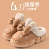 Novos Sapatos de Algodão com Salto Feminino para Inverno 2026 para Uso Externo, Sola Grossa, Modernos com Laço, Impermeáveis, Resistentes à Sujeira e Duráveis