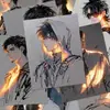 27 Tarjetas Estilo Polaroid de la Serie "Los Saqueadores de Tumbas Perdidas" con Personajes Dibujados a Mano con Iluminación y Efectos de Sombra de Alta Calidad, Exquisitas Tarjetas de Colección