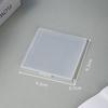 Caja cuadrada de plástico transparente caja cuadrada con tapa cadena de cuentas caja de aparejos de pesca joyería banda de goma piezas caja de subempaque para juguetes pequeños
