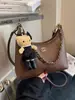 Bolso de Hombro Retro de Cadena de Gama Alta 2025 Otoño e Invierno Nuevo Estilo Moda Femenina Tendencia Bolso de Hombro Cruzado