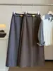 Traje Adelgazante de Cintura Alta Estilo Coreano de Gama Alta Pantalones Casuales para Mujer 26 Otoño/Invierno Nuevo Suelto Versátil Recto de Pierna Ancha