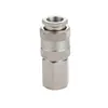 Conector Rápido Tipo C Autocierre Macho y Hembra Neumático Micro Estilo Americano Tubo de Oxígeno Tubo de PU Rosca Bomba de Aire Conector Rápido