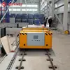 Plataforma de Transferência de Transporte RGV com Trilho Guia Linear de 2 Toneladas Transportador de Corrente Motorizado Carrinho sobre Trilhos Automatizado Comunicação Wifi