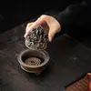 Quemador de Incienso de Bambú Estilo Antiguo con Soporte y Base para Uso en Interiores, Quemador de Incienso Pequeño para Ceremonias de Incienso y Accesorios para Té