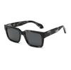 Gafas de Sol Polarizadas Clásicas de Montura Cuadrada Transfronterizas para Hombres y Mujeres, Gafas de Sol de Acetato para Conducción al Aire Libre y Deportes, Estilo Ins