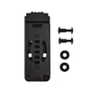Funda Multifuncional Estrecha para Cuchillo de Exterior con Pinza para Cinturón Accesorios de Kydex Sistema de Pinza para Cinturón K Pinza para Funda K Pinza Trasera
