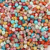Cuentas sueltas de acrílico de 4x7 mm, cuentas planas con letras inglesas, hechas a mano, accesorios de joyería con cuentas para educación temprana de niños, pulsera
