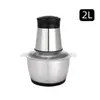 Moedor de Carne para Comércio Exterior Doméstico Automático Misturador Máquina de Cozinhar Aço Inoxidável Multifuncional Elétrico Enchimento Máquina de Moer Carne de Cozinha
