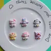 Suave Caricatura Moe Hecho a Mano DIY Pasador Bolsa Pegatina para Refrigerador Pegamento de Crema Accesorios para Joyería Accesorios de Resina