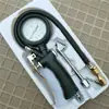 Manômetro de Pressão de Pneus de Alta Precisão Manômetro de Pressão de Ar com Monitor de Pressão de Pneus de Carro Inflável Manômetro de Pressão de Pneus Preenchido com Óleo Pistola de Ar Inflável
