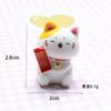Adornos de escritorio de gato de la suerte, decoraciones para la consola central del coche, mini regalos de animales, manualidades, adornos pequeños