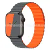 Adecuado para Correa de Apple Watch Correa de Silicona Correa con Bucle Magnético Correa para iwatchSE8 Generación Ultra para Hombres y Mujeres